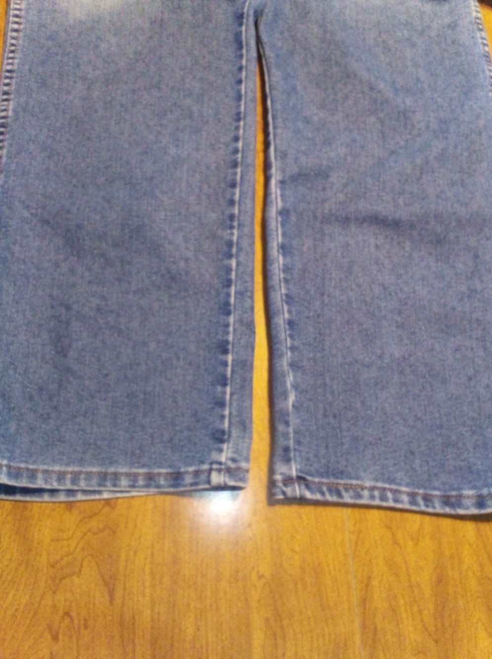 Wrangler Men's 85900DW Medium Blue Midweight Relaxed Fit Denim Jeans 42X32 - Picture 7 of 11